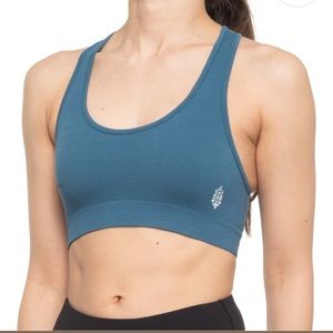 Free People Rich Soul Ribbed Sports Bra